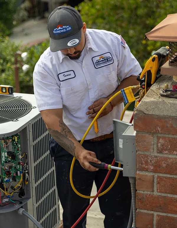 Technician Performing Routine Inspection